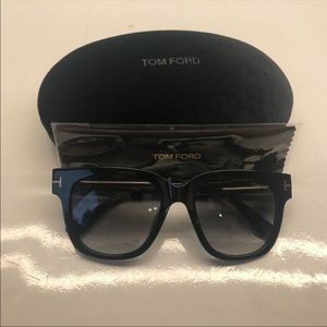 Tom Ford Tracy 53mm Polarized Square Sunglasses